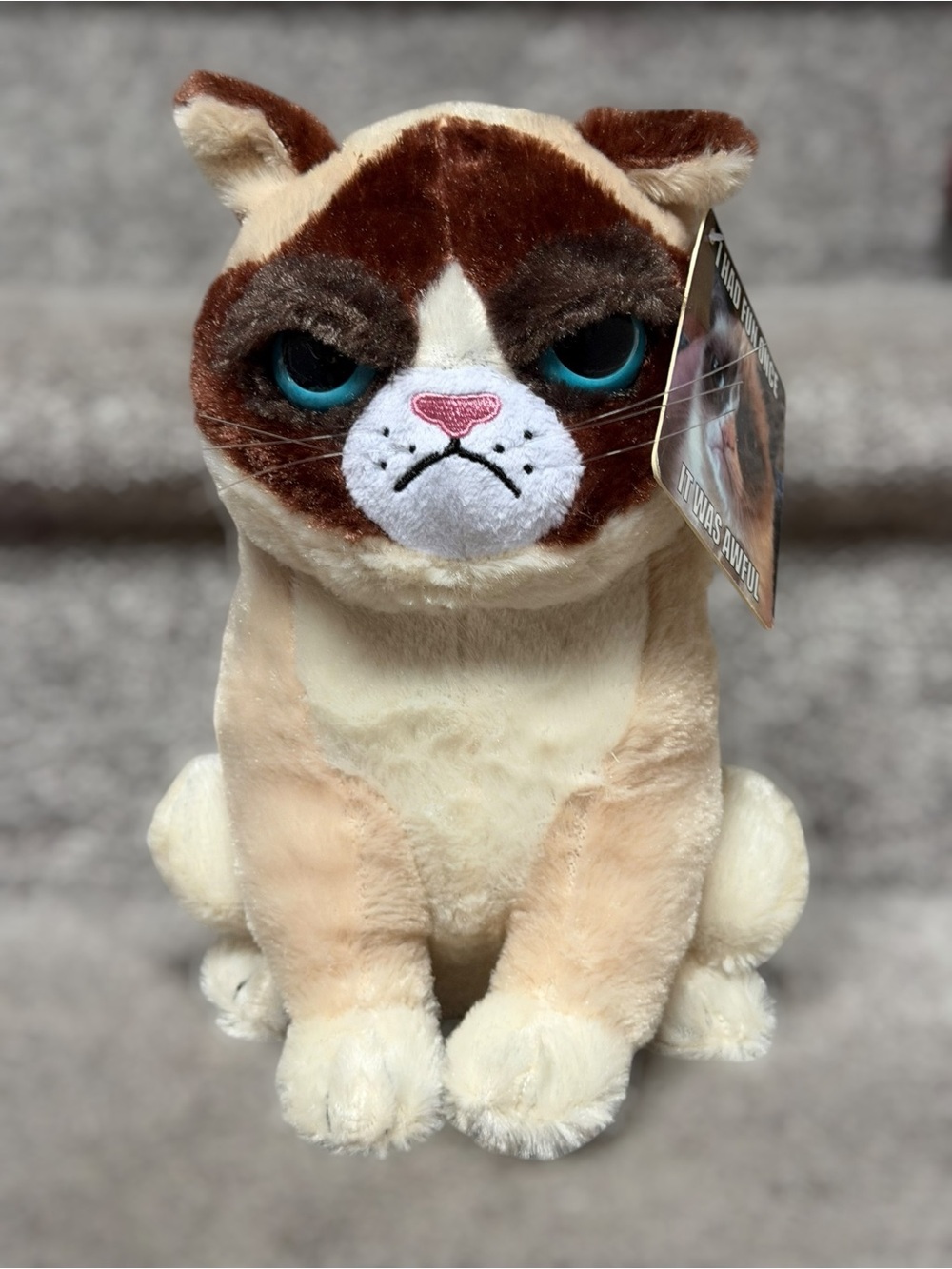NEW Retired 2012 Ripple Junction Grumpy Cat Meme by Plush Stuffed Animal Toy